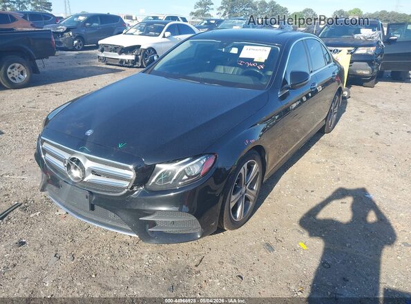 WDDZF4JB3HA059570 2017 MERCEDES-BENZ E-CLASS Black წინა მარცხენა ხედი სამი მეოთხედიდან
