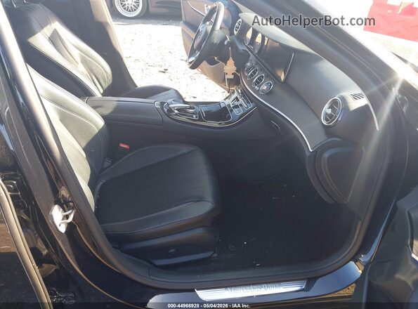 WDDZF4JB3HA059570 2017 MERCEDES-BENZ E-CLASS Black წინა სალონის ხედი
