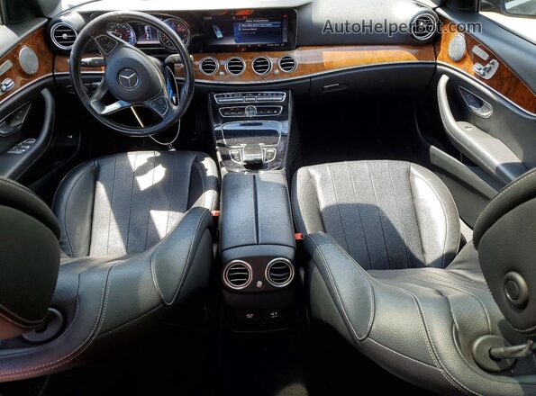 WDDZF4JB3HA108248 2017 MERCEDES-BENZ E Черный Вид панели приборов