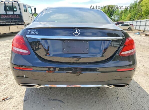 WDDZF4JB3HA108248 2017 MERCEDES-BENZ E Черный Вид сзади