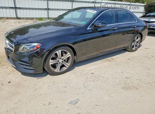 WDDZF4JB3HA108248 2017 MERCEDES-BENZ E Черный Передняя левая четверть