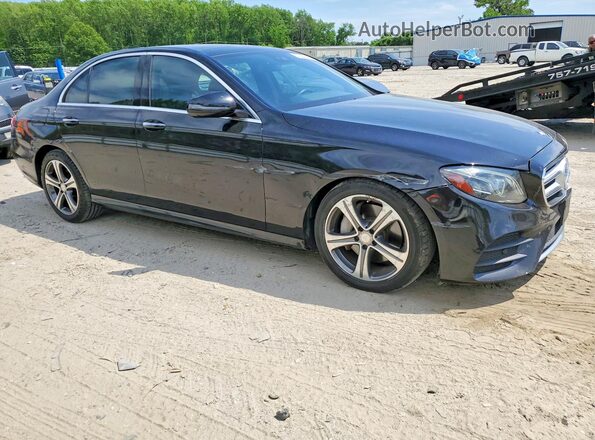 WDDZF4JB3HA108248 2017 MERCEDES-BENZ E Черный Передняя правая четверть