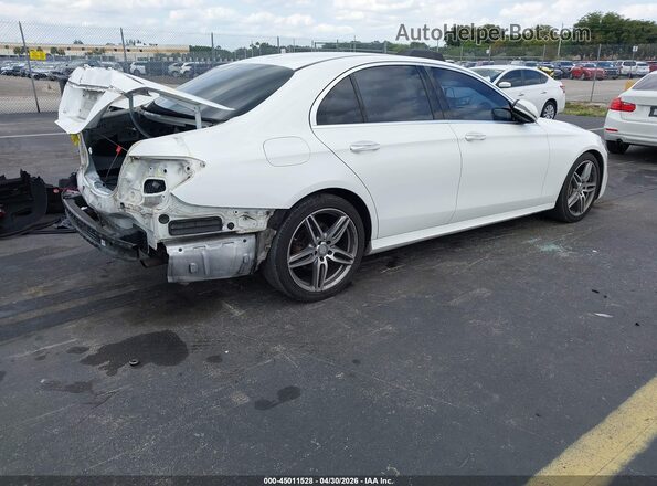 WDDZF4JB3HA132534 2017 MERCEDES-BENZ E-CLASS Белый Задняя правая четверть