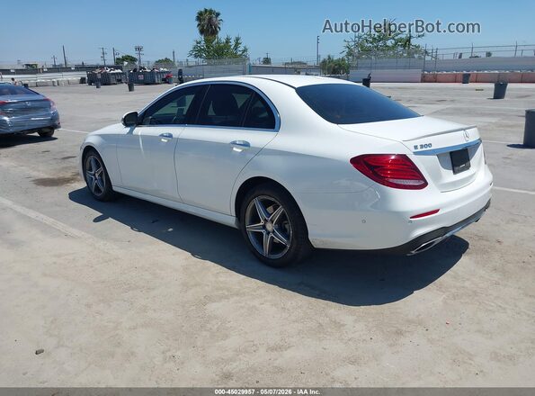 WDDZF4JB3HA173939 2017 MERCEDES-BENZ E-CLASS Белый Задняя левая четверть