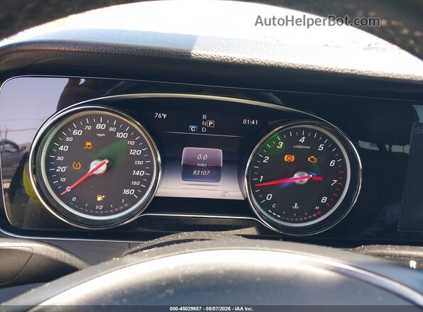 WDDZF4JB3HA173939 2017 MERCEDES-BENZ E-CLASS Белый Вид задних сидений