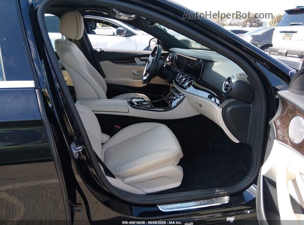 WDDZF4JB3HA217972 2017 MERCEDES-BENZ E-CLASS Черный Вид салона спереди