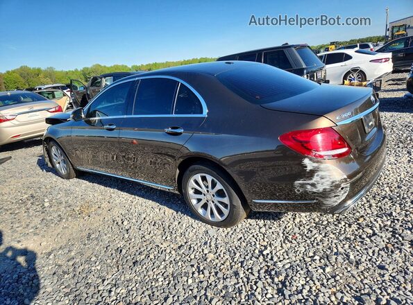 WDDZF4JB4HA097857 2017 MERCEDES-BENZ E Коричневый Задняя левая четверть