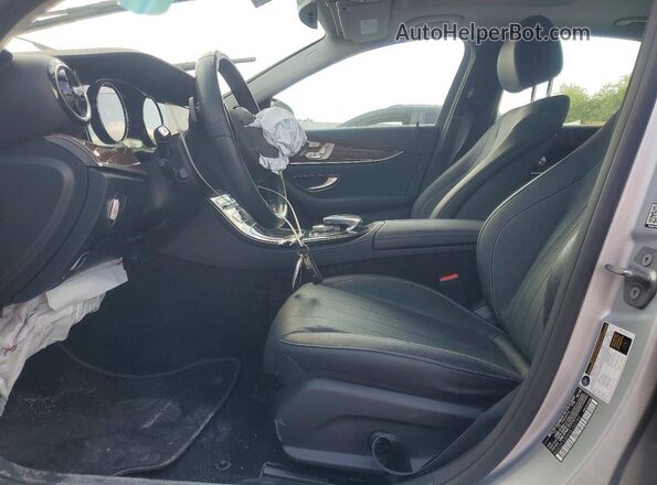 WDDZF4JB4HA152792 2017 MERCEDES-BENZ E Silver Widok wnętrza z przodu