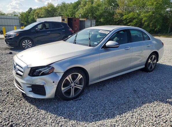 WDDZF4JB4HA152792 2017 MERCEDES-BENZ E Silver Przód lewy
