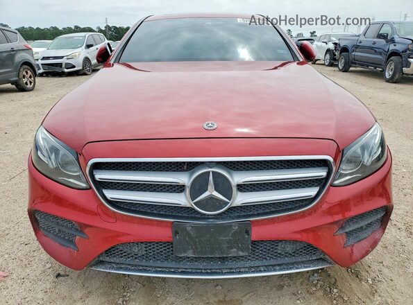 WDDZF4JB4KA520055 2019 MERCEDES-BENZ E Red Vista frontal