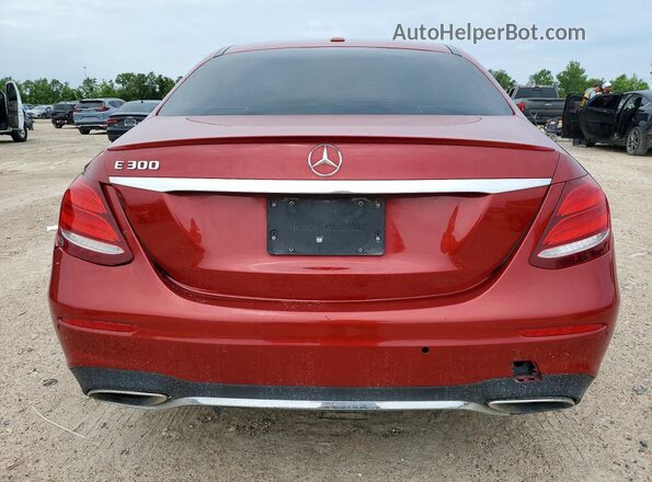 WDDZF4JB4KA520055 2019 MERCEDES-BENZ E Red Vista trasera