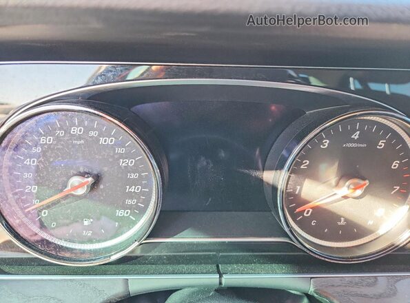 WDDZF4JB5JA330604 2018 MERCEDES-BENZ E Серый Вид щитка приборов