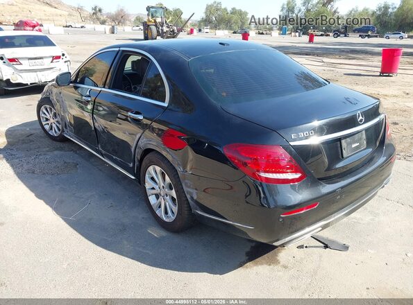 WDDZF4JB8HA119200 2017 MERCEDES-BENZ E-CLASS Black Trasero izquierdo