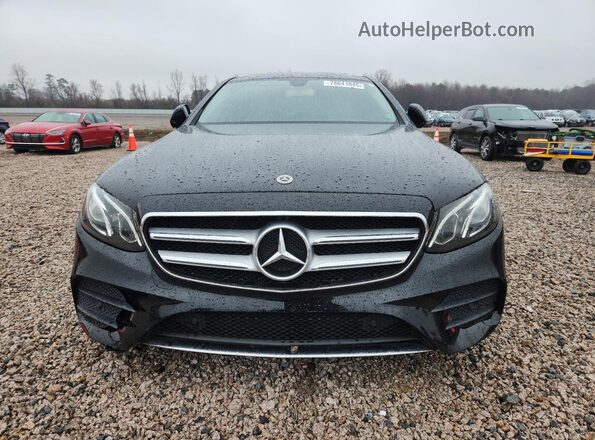 WDDZF4JB8JA357103 2018 MERCEDES-BENZ E Черный Вид спереди