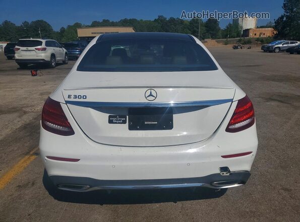 WDDZF4JB8JA443219 2018 MERCEDES-BENZ E Белый Вид сзади