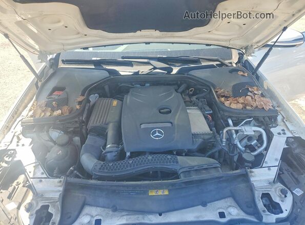 WDDZF4JB8JA443219 2018 MERCEDES-BENZ E Белый Вид задней части салона
