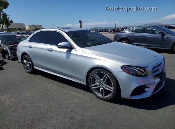WDDZF4JB9KA564133 2019 MERCEDES-BENZ E Серебряный Передняя правая четверть