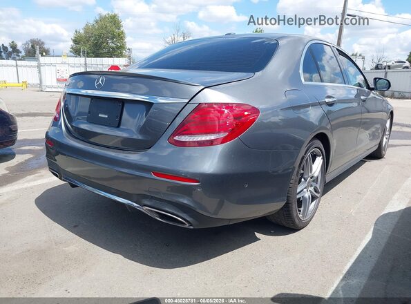WDDZF4JBXJA343929 2018 MERCEDES-BENZ E-CLASS Серый Задняя правая четверть
