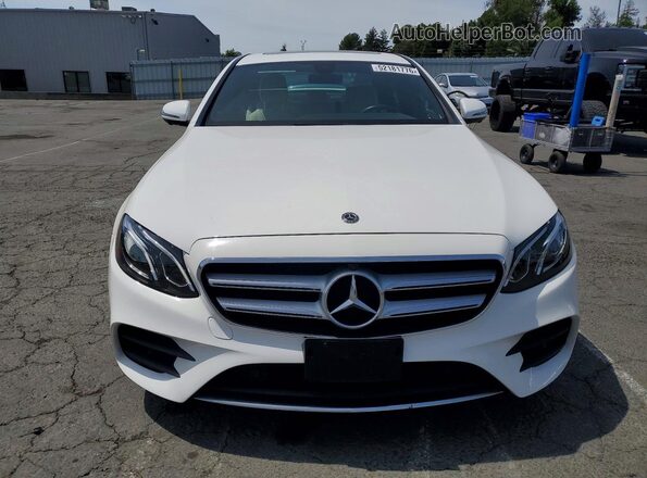 WDDZF4JBXKA508413 2019 MERCEDES-BENZ E Белый Вид спереди