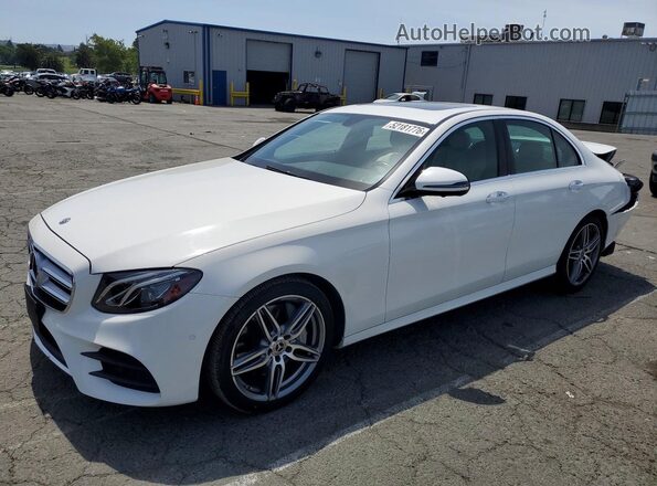 WDDZF4JBXKA508413 2019 MERCEDES-BENZ E Белый Передняя левая четверть