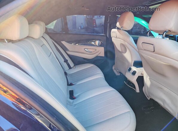 WDDZF4JBXKA574444 2019 MERCEDES-BENZ E Blue Widok tylnych siedzeń