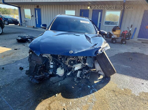 WDDZF4JBXKA574444 2019 MERCEDES-BENZ E Blue Widok z przodu