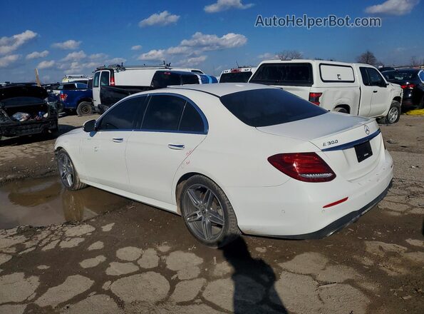 WDDZF4JBXKA600458 2019 MERCEDES-BENZ E White Trasero izquierdo