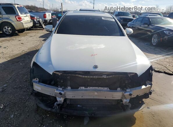 WDDZF4JBXKA600458 2019 MERCEDES-BENZ E White Vista frontal