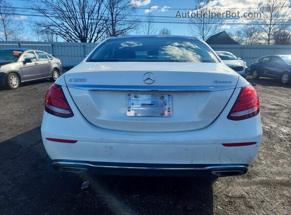 WDDZF4KB0HA073022 2017 MERCEDES-BENZ E Белый Вид сзади