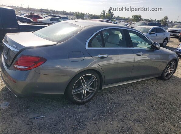 WDDZF4KB0HA209858 2017 MERCEDES-BENZ E Серый Задняя правая четверть
