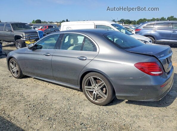 WDDZF4KB0HA209858 2017 MERCEDES-BENZ E Серый Задняя левая четверть