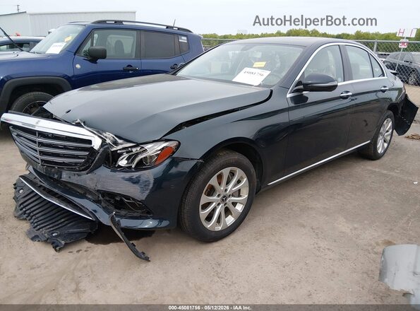 WDDZF4KB0HA273303 2017 MERCEDES-BENZ E-CLASS Синий Передняя левая четверть