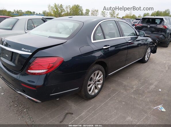 WDDZF4KB0HA273303 2017 MERCEDES-BENZ E-CLASS Синий Задняя правая четверть