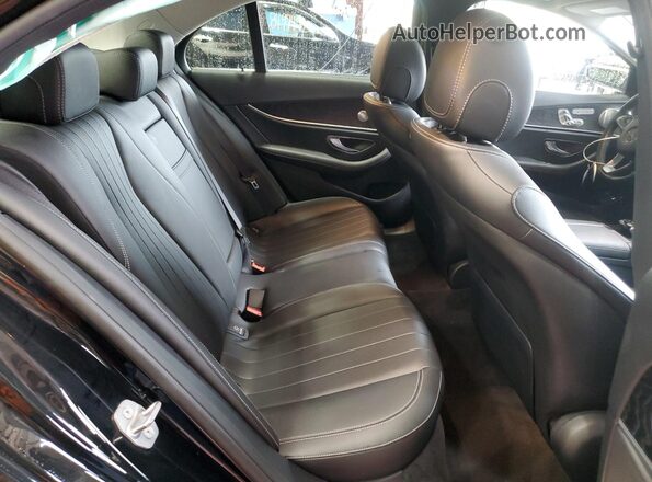 WDDZF4KB0JA371706 2018 MERCEDES-BENZ E Black Вид задніх сидінь