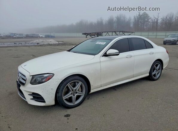 WDDZF4KB1JA301602 2018 MERCEDES-BENZ E White Przód lewy