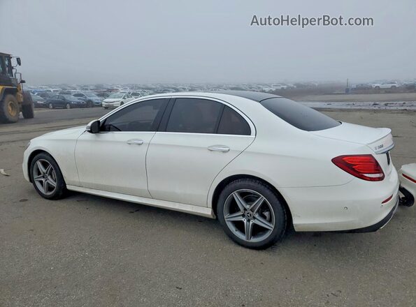 WDDZF4KB1JA301602 2018 MERCEDES-BENZ E White Tył lewy