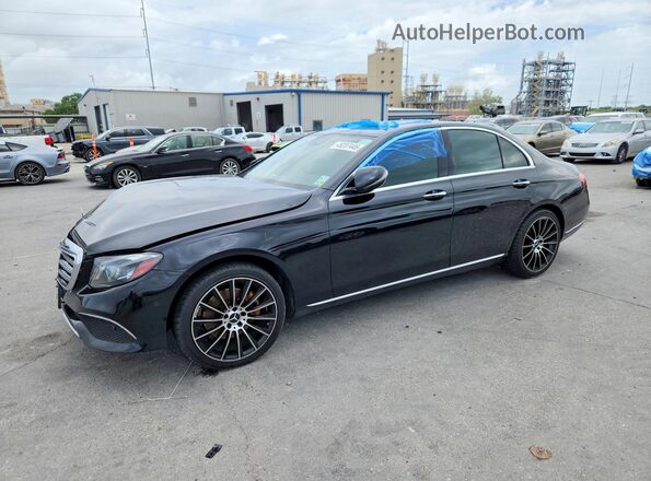 WDDZF4KB1JA302653 2018 MERCEDES-BENZ E Black Front left