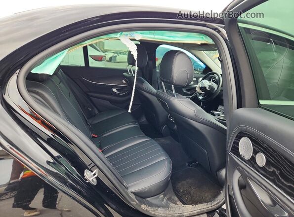 WDDZF4KB1JA302653 2018 MERCEDES-BENZ E Black Rear seats view