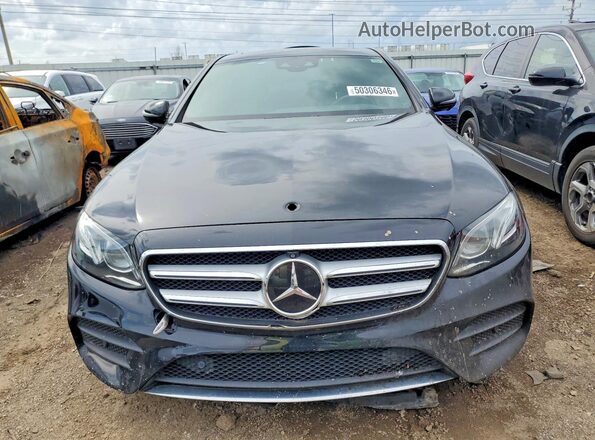 WDDZF4KB4HA184530 2017 MERCEDES-BENZ E Black Вид спереду