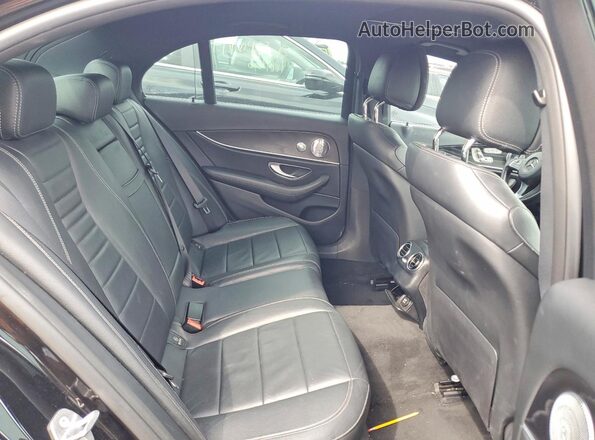 WDDZF4KB4HA184530 2017 MERCEDES-BENZ E Black Вид задніх сидінь