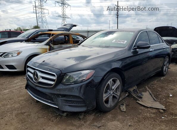 WDDZF4KB4HA184530 2017 MERCEDES-BENZ E Black Передня ліва чверть