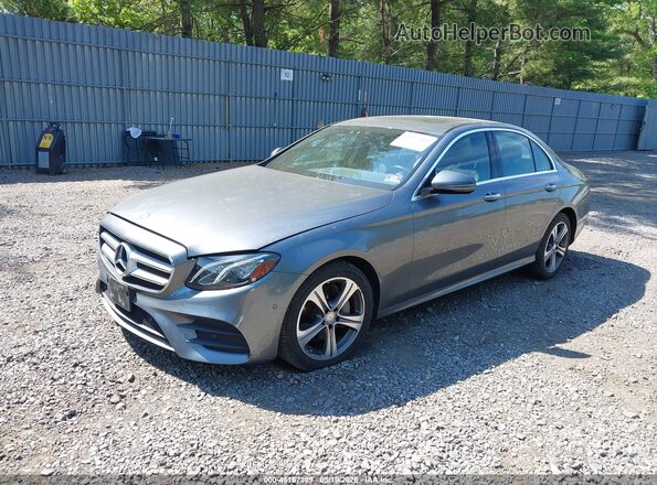 WDDZF4KB4HA209572 2017 MERCEDES-BENZ E-CLASS Серый Передняя левая четверть