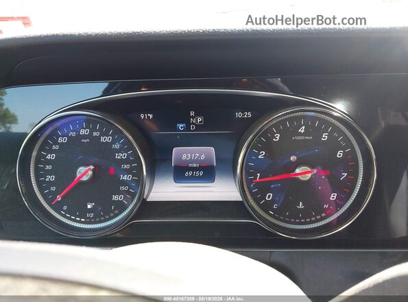 WDDZF4KB4HA209572 2017 MERCEDES-BENZ E-CLASS Серый Вид задних сидений