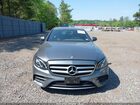 2017 Mercedes-benz E 300 4matic Серый vin: WDDZF4KB4HA209572