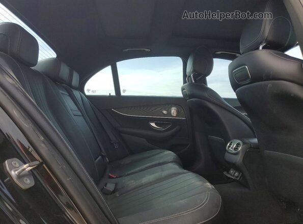 WDDZF4KB4JA427257 2018 MERCEDES-BENZ E Черный Вид задних сидений