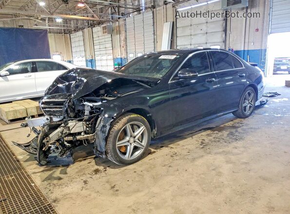 WDDZF4KB5HA011776 2017 MERCEDES-BENZ E Черный Передняя левая четверть