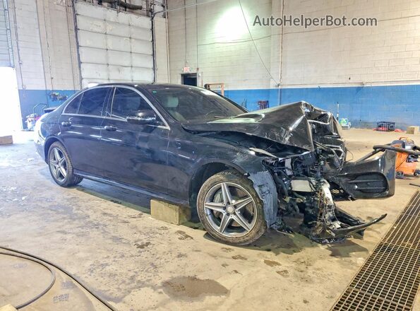 WDDZF4KB5HA011776 2017 MERCEDES-BENZ E Черный Передняя правая четверть