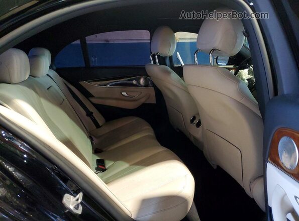WDDZF4KB5HA011776 2017 MERCEDES-BENZ E Черный Вид задних сидений
