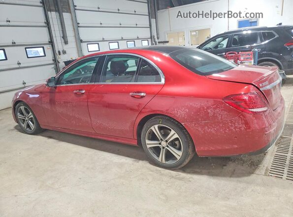 WDDZF4KB5HA101915 2017 MERCEDES-BENZ E Red Tył lewy