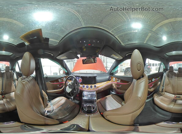 WDDZF4KB5HA101915 2017 MERCEDES-BENZ E Red Widok naklejki z numerem VIN